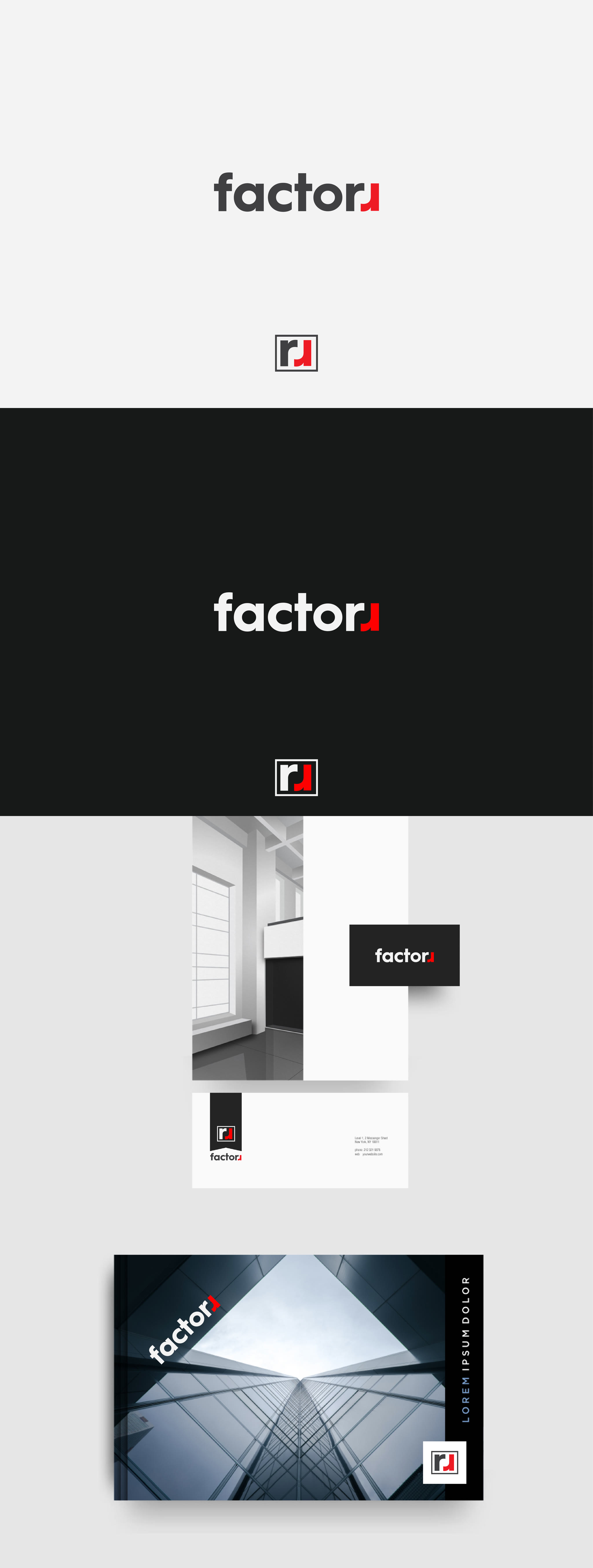 factor.i Logo Design